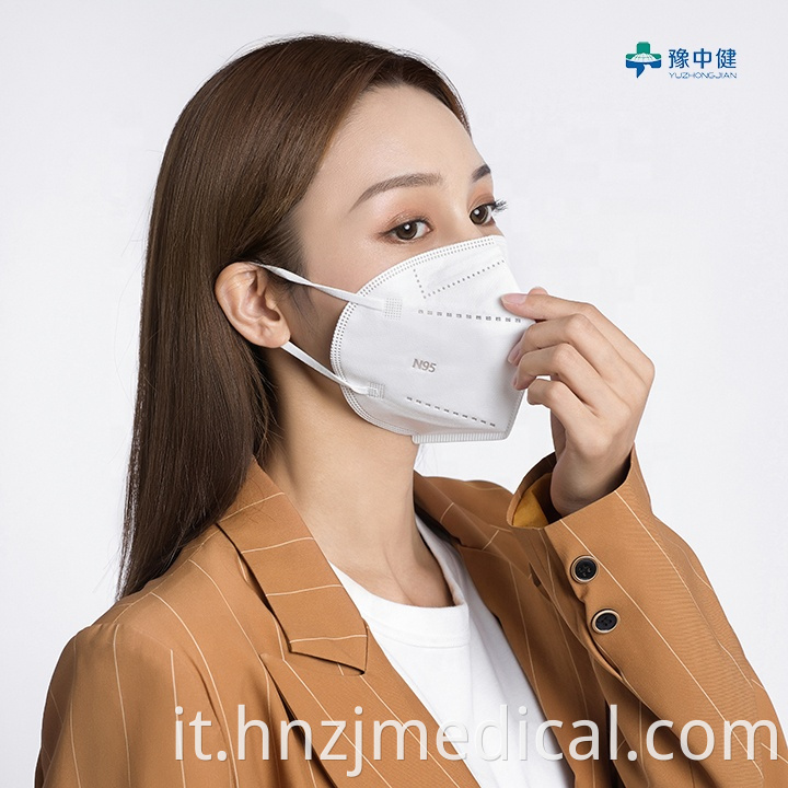 Non woven fabric protective face mask